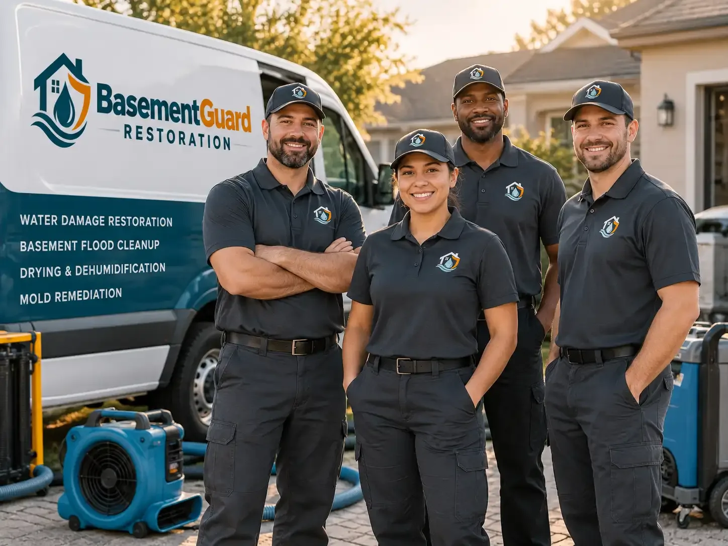 Basement Water Damage Restoration company in Blue Mountain, AR